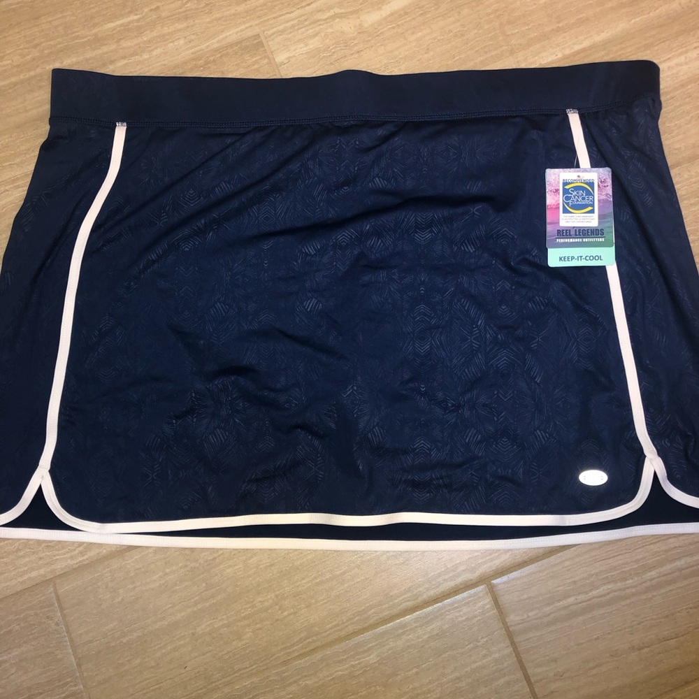 NWT Reel Legends Deep Blue Performance Skort UPF 50 Size 3X - Picture 1 of 7